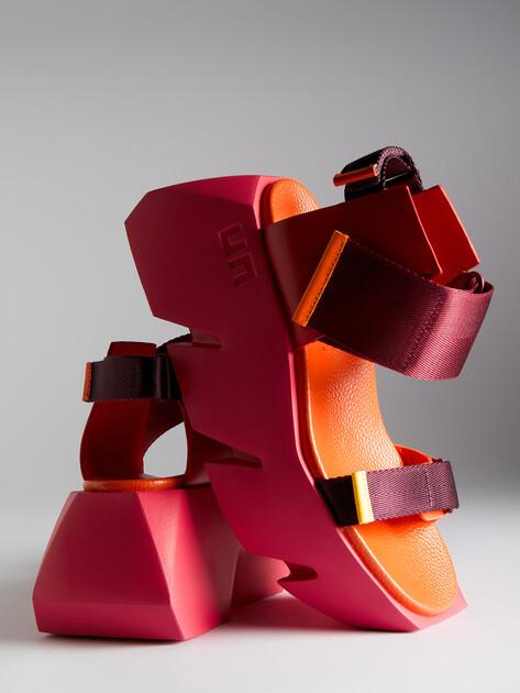 UNITED NUDE Bull Run Sandals (genuine leather/textile)