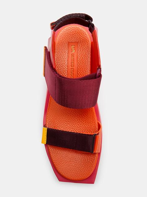 UNITED NUDE Bull Run Sandals (genuine leather/textile)