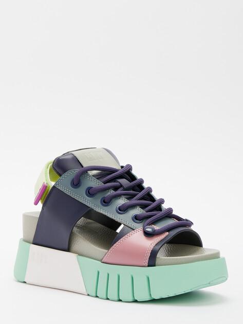 UNITED NUDE Delta Sporty Sandals (genuine leather/textile)