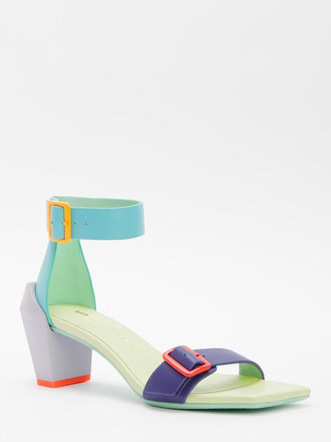 UNITED NUDE Gem Keiko Mid Sandals (genuine leather)