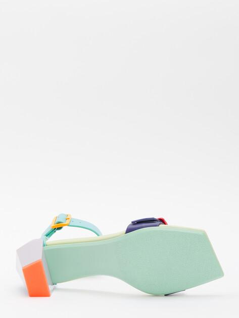 UNITED NUDE Gem Keiko Mid Sandals (genuine leather)