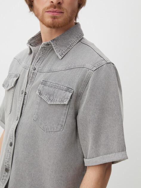 MAISON DAVID Denim Shirt (Cotton/Polyester)