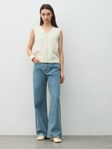 MAISON DAVID Wide-leg jeans (cotton)