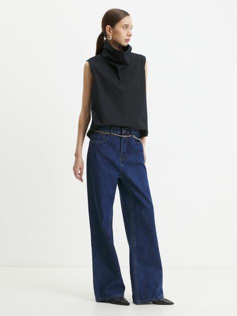 MAISON DAVID Wide-leg jeans (cotton)