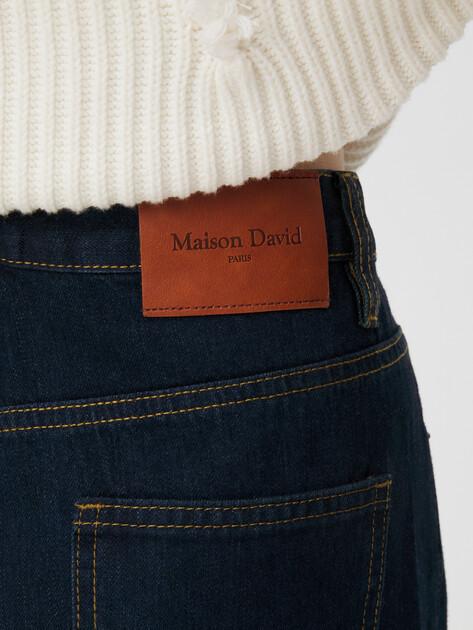 MAISON DAVID Wide-leg jeans (cotton)