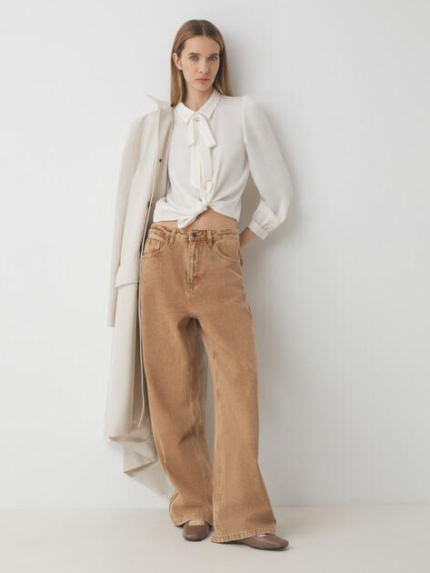 MAISON DAVID Wide-leg jeans (cotton)