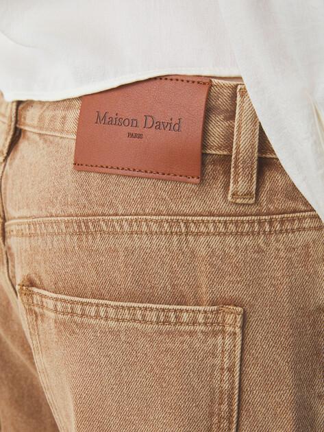 MAISON DAVID Wide-leg jeans (cotton)