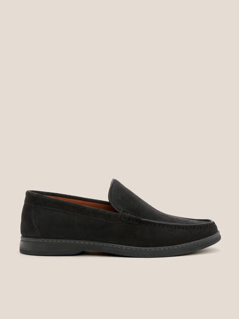 TENDANCE Loafers (genuine suede/genuine leather)