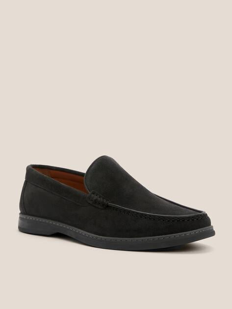 TENDANCE Loafers (genuine suede/genuine leather)