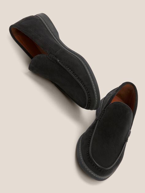 TENDANCE Loafers (genuine suede/genuine leather)