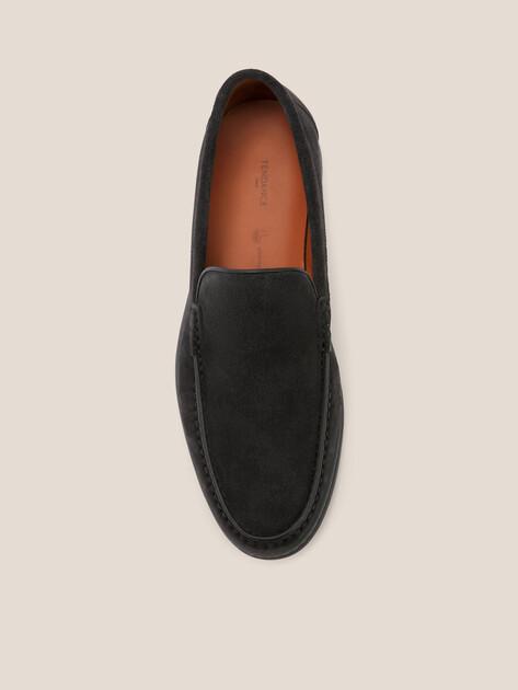TENDANCE Loafers (genuine suede/genuine leather)