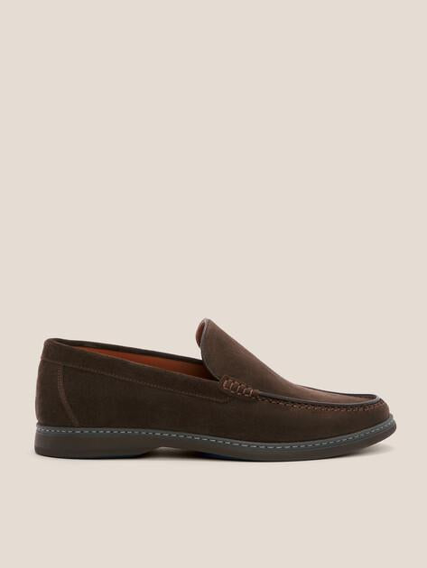 TENDANCE Loafers (genuine suede/genuine leather)