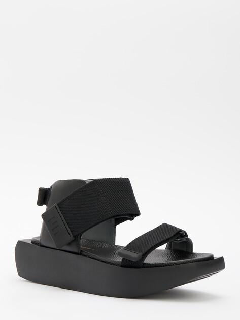 UNITED NUDE Wa Puffy Lo Sandals (genuine leather/textile)