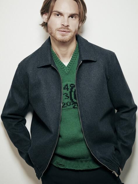MAISON DAVID Jacket (natural wool)