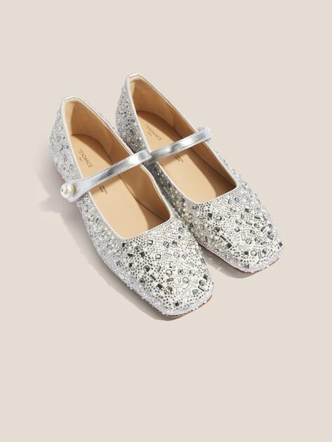 TENDANCE Mary Jane ballet flats (genuine leather)