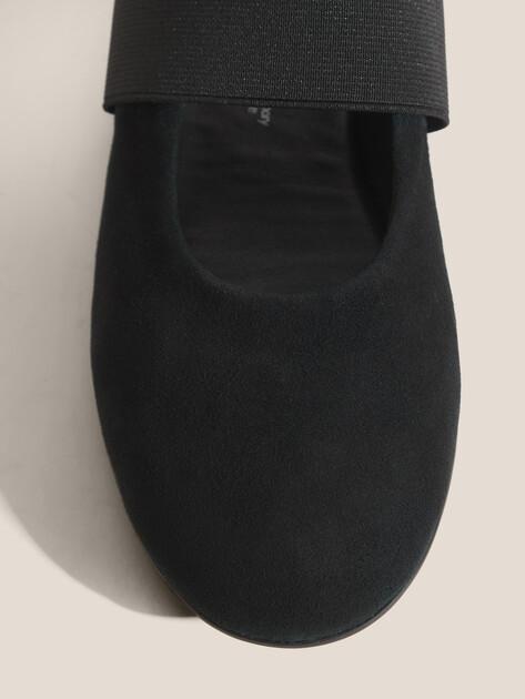 TENDANCE Mary Jane ballet flats (natural suede)