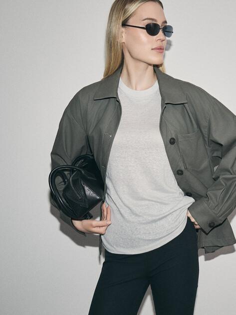 MAISON DAVID T-shirt (linen)