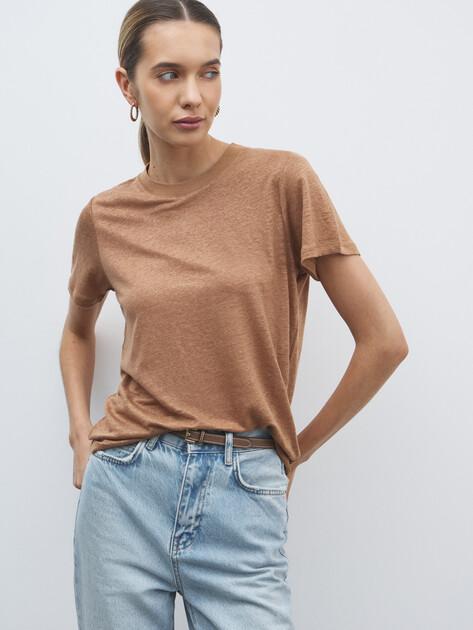 MAISON DAVID T-shirt (linen)