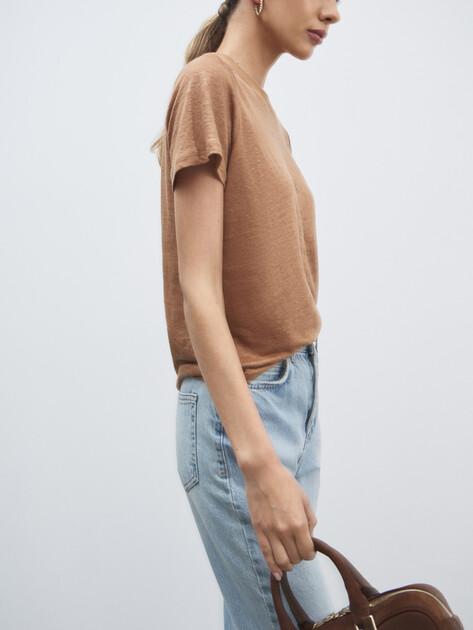 MAISON DAVID T-shirt (linen)