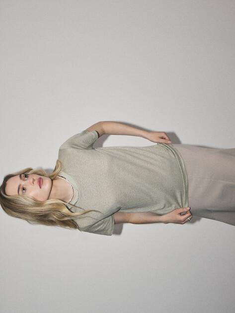 MAISON DAVID T-shirt (linen)