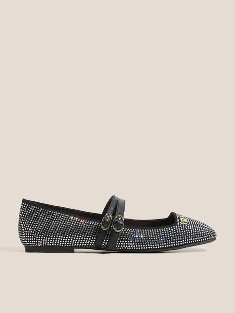 LIU∙JO Mary Jane ballet flats BRIGITTE 06 (faux suede/genuine leather)