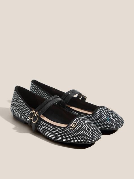 LIU∙JO Mary Jane ballet flats BRIGITTE 06 (faux suede/genuine leather)