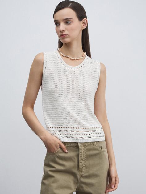 MAISON DAVID Top (acrylic/viscose)