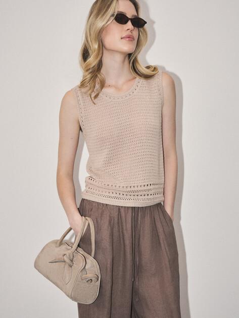 MAISON DAVID Top (acrylic/viscose)