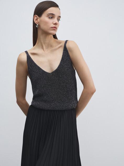 MAISON DAVID Top (viscose/polyester)