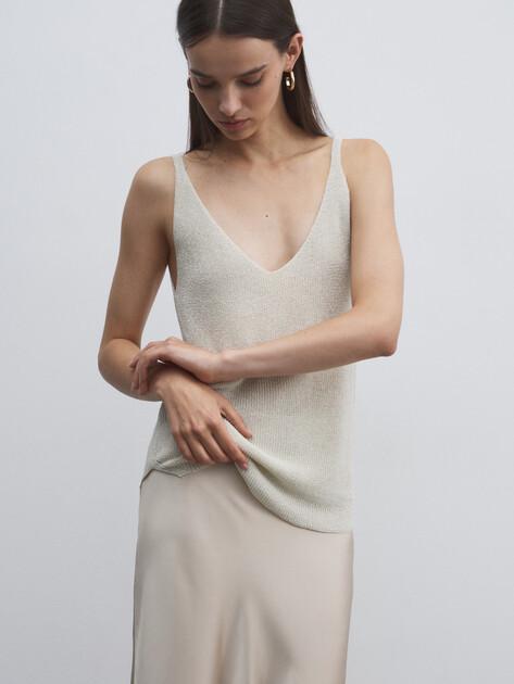 MAISON DAVID Top (viscose/polyester)