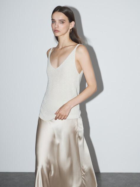 MAISON DAVID Top (viscose/polyester)