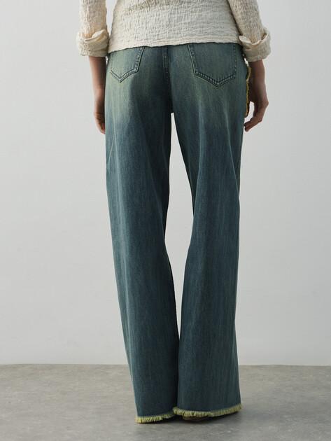 MAISON DAVID Wide-leg jeans (cotton)