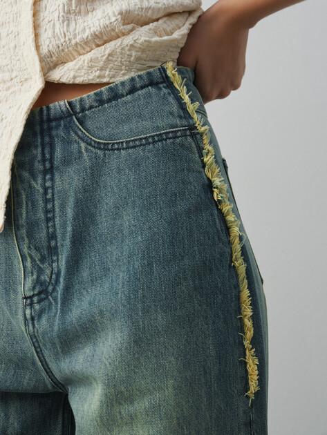 MAISON DAVID Wide-leg jeans (cotton)