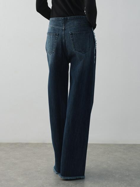 MAISON DAVID Wide-leg jeans (cotton)