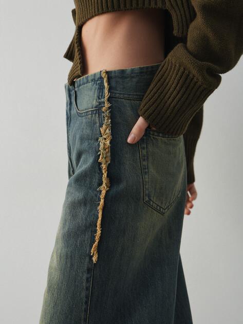 MAISON DAVID Wide-leg jeans (cotton)