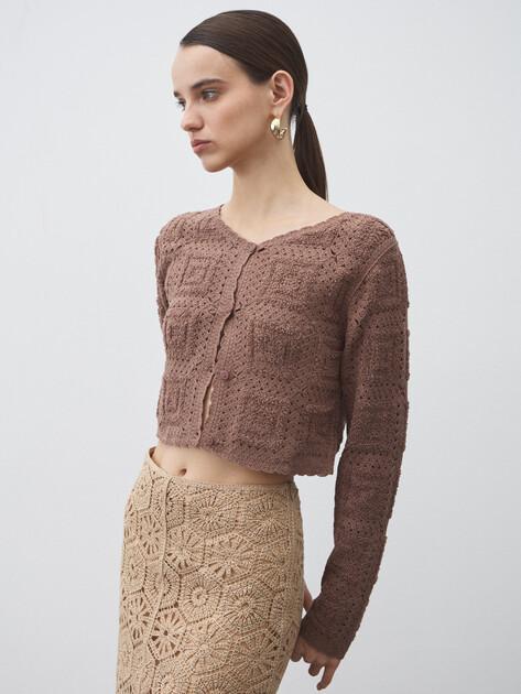 MAISON DAVID Cardigan (cotton/acrylic)
