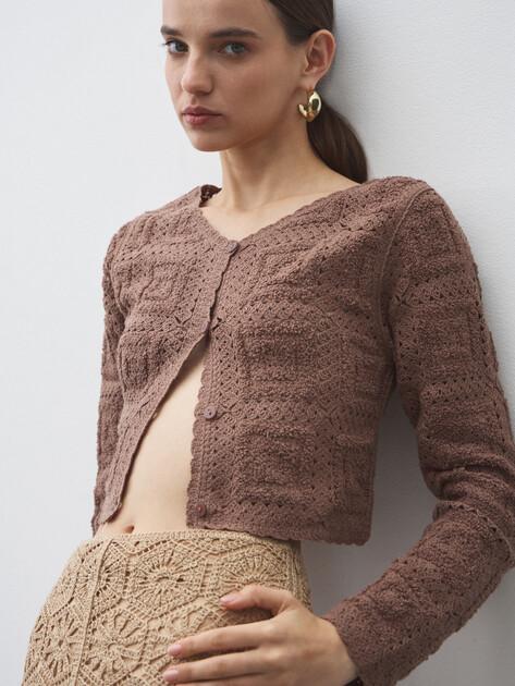 MAISON DAVID Cardigan (cotton/acrylic)