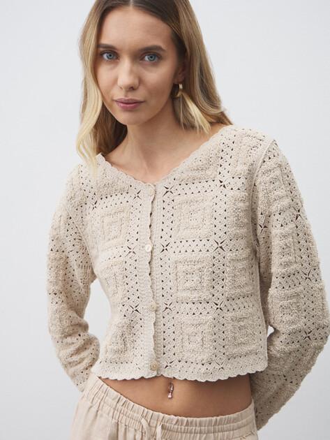 MAISON DAVID Cardigan (cotton/acrylic)
