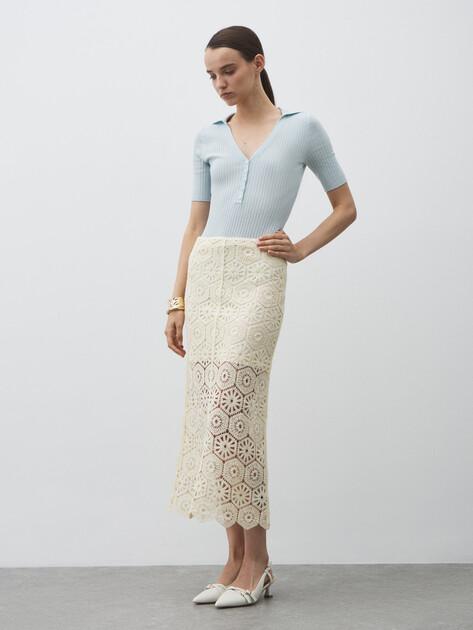 MAISON DAVID Midi (polyester)