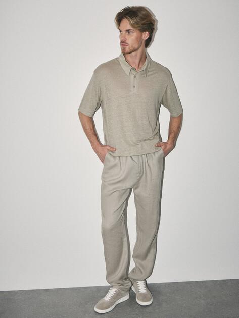 MAISON DAVID Polo (linen)