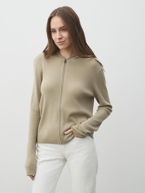 MAISON DAVID Cardigan (natural wool)