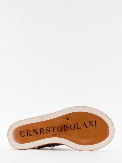 ERNESTO DOLANI SELMA Sandals (upper and sole made of genuine leather)