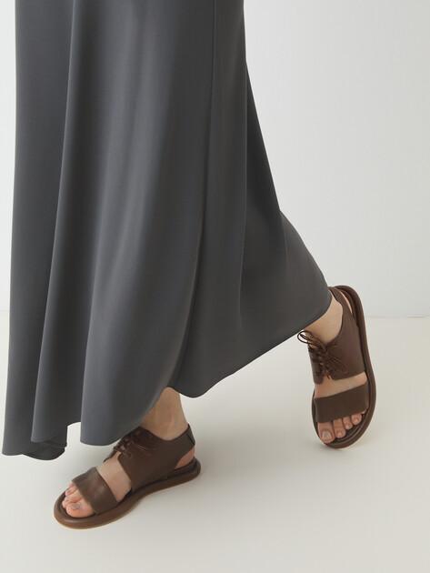 ERNESTO DOLANI SELMA Sandals (upper and sole made of genuine leather)