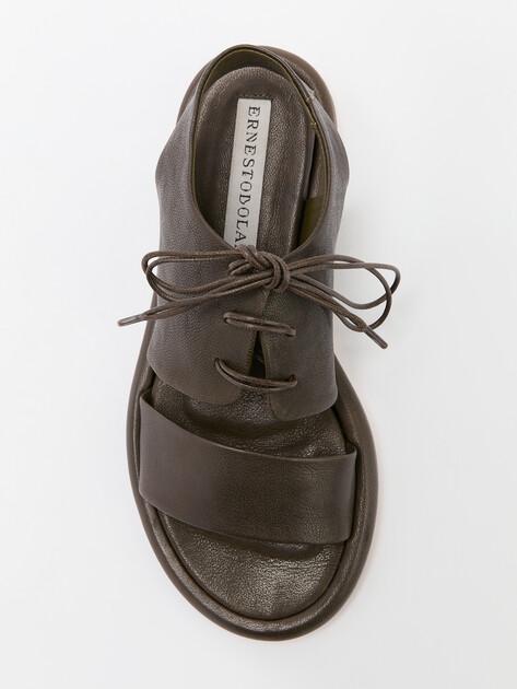 ERNESTO DOLANI SELMA Sandals (upper and sole made of genuine leather)
