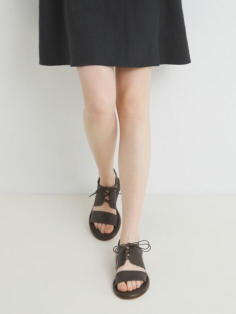ERNESTO DOLANI SELMA Sandals (upper and sole made of genuine leather)