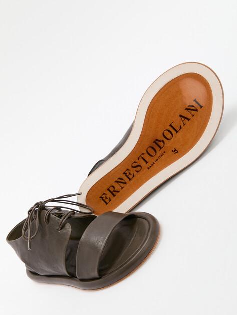 ERNESTO DOLANI SELMA Sandals (upper and sole made of genuine leather)