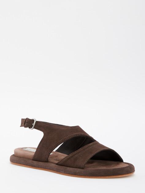 ERNESTO DOLANI SELMA Sandals (genuine suede/genuine leather sole)