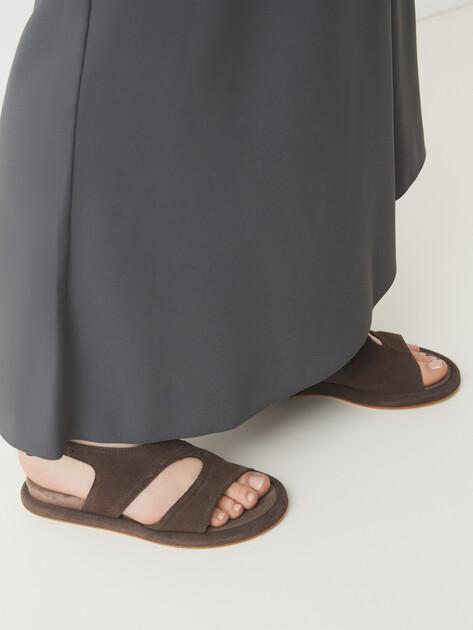 ERNESTO DOLANI SELMA Sandals (genuine suede/genuine leather sole)