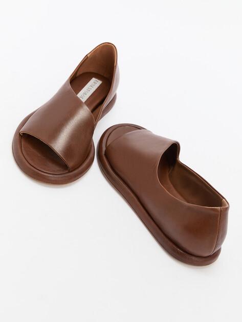 ERNESTO DOLANI SELMA Sandals (upper and sole made of genuine leather)