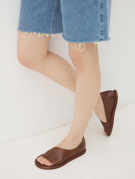 ERNESTO DOLANI SELMA Sandals (upper and sole made of genuine leather)